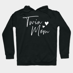 Twin Mom hearts Hoodie